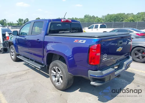2017 Chevrolet Colorado Z71 from USA, damaged, VIN 1GCGTDEN0H1276282